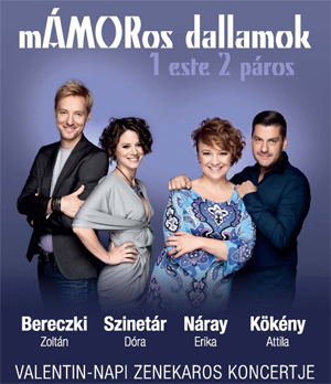 mÁMORos Dallamok koncertek! Jegyek itt!