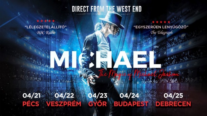 Michael Jacksonshow turnézik 2027-ben Magyarországon - Jegyek és helyszínek itt!