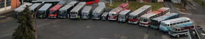 Mintegy száz régi Ikarus autóbuszt mutatnak be a hétvégén az Aeroparkban
