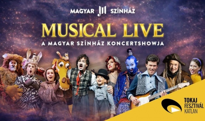 Musical Live koncert Tokajban a Fesztiválkatlanban - Jegyek itt!