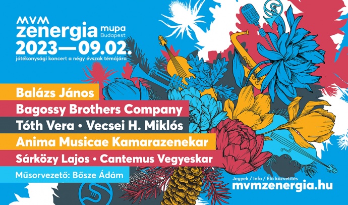 MVM Zenergia koncert 2023 - Jegyek és fellépők itt!