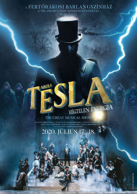 Nikola Tesla musical Tokajon a Fesztivál Katlanban - Jegyek itt!