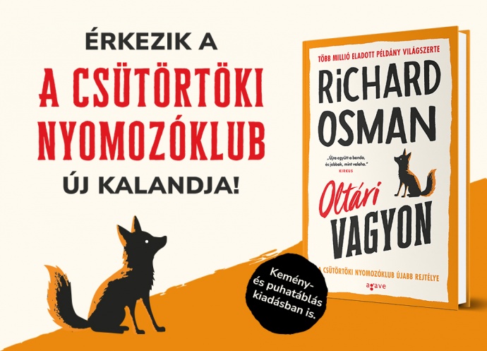 Oltári vagyon címmel érkezik Richard Osman új könyve! Olvass bele!