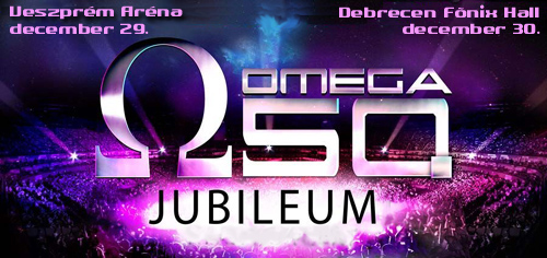 Omega 50 koncert a Főnix Csarnok színpadán! Jegyek itt!