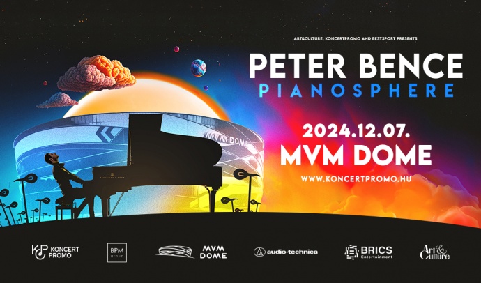 Péter Bence koncert 2024-ben az MVM Domeban Budapesten - Jegyek itt!