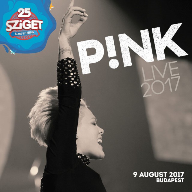Pink koncert Budapesten a Sziget Fesztiválon - Jegyek a 2017-es koncertre itt!