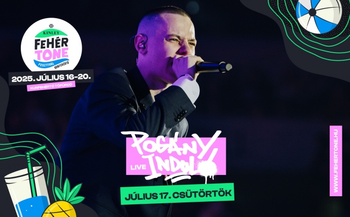 Pogány Induló koncert 2025-ben a Fehértone Fesztválon - Jegyek itt!