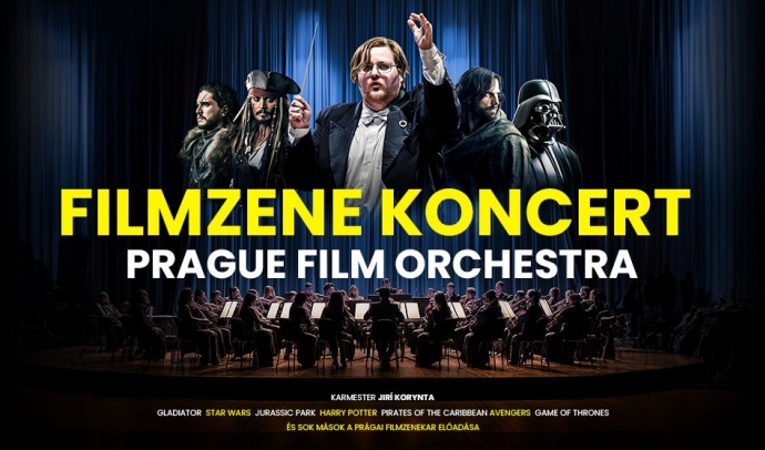 Prágai Filmzenekar koncertje Budapesten az Eiffel Műhelyházban - Jegyek itt!