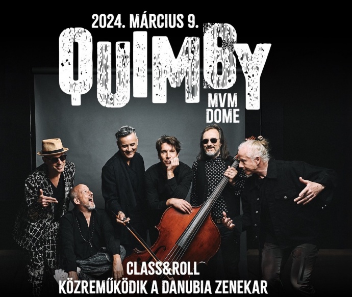 Quimby - Class & Roll - Quimby koncert 2024-ben a MVM Domeban - Jegyek itt!