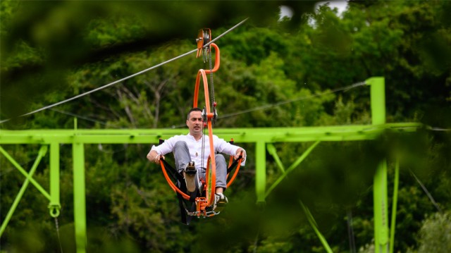 Repülőbiciklivel és extrém hintával egészült ki a kislődi Sobri Jóska Élménypark!