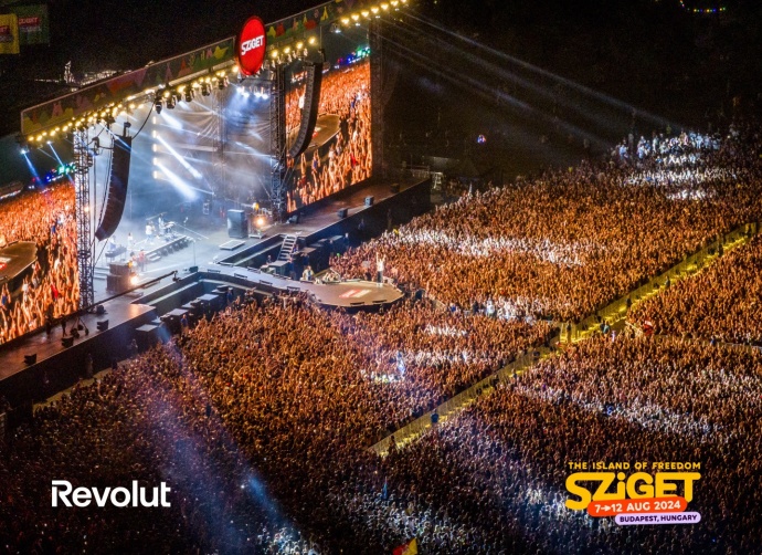 Revoluttal kedvezményesen vehetünk Sziget jegyet a hétvégén!