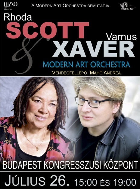 Rhoda Scott és Varnus Xavér és a Modern Art Orchestra koncert - Jegyek itt!