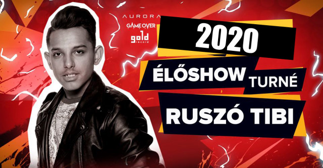 Ruszó Tibi koncert turné! Koncertek, helyszínek és dátumok itt!