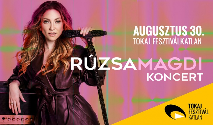Rúzsa Magdi koncert 2025-ben Tokajban a Fesztiválkatlanban - Jegyek itt!