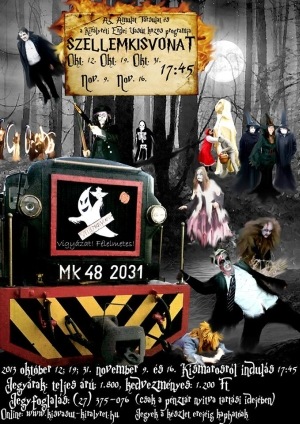 Szellemkisvonat indul Királyréten! Videó itt!