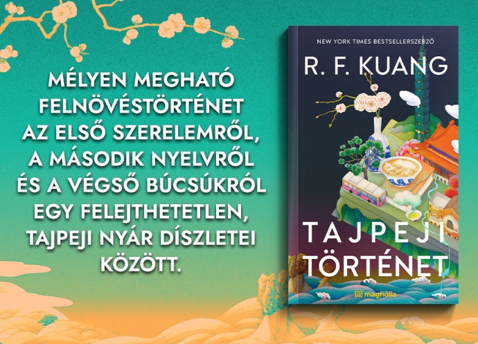 Tajpei történet címmel érkezik R. F. Kuang könyve! Olvass bele!