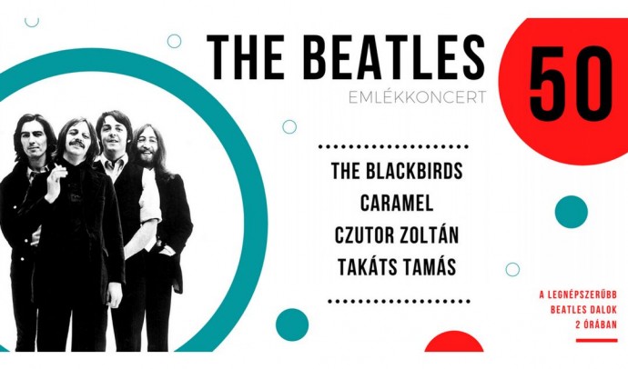 The Beatles 50+1 - Jubileumi emlékkoncert 2022-ben a Vígszínházban - Jegyek itt!