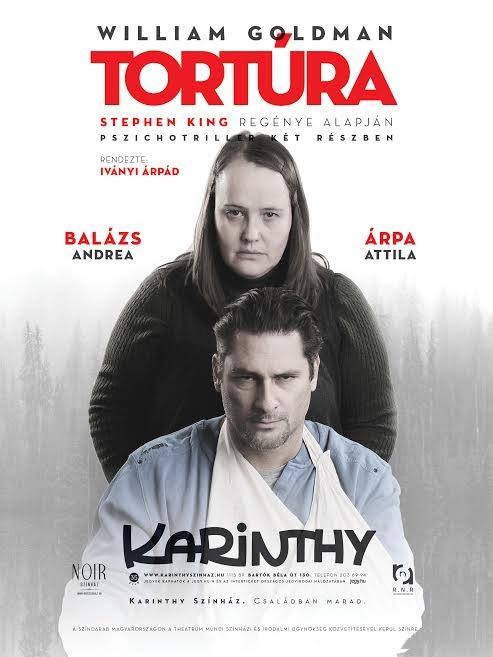 Tortúra - Pszichothriller Árpa Attilával! Jegyek itt!