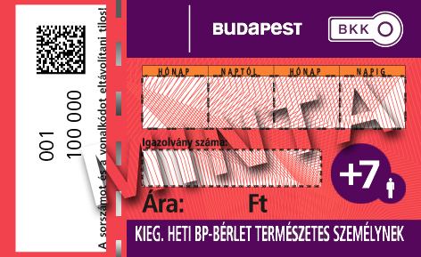 Tudtad, hogy bővítheted 1 héttel a bérleted?