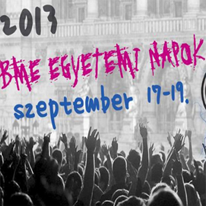 VII. BME Egyetemi Napok 2013 - Jegyek itt!